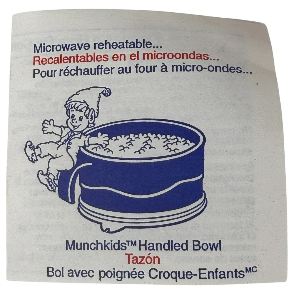 New Tupperware Munchkids Divided Plate With Lid Plastic Red 3-Section Microwave
